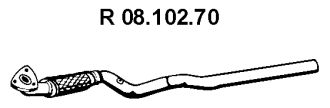 EBERSPÄCHER Heitgaasitoru 08.102.70