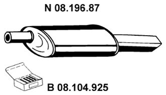 EBERSPÄCHER Lõppsummuti 08.196.87