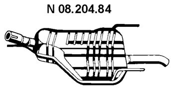 EBERSPÄCHER Lõppsummuti 08.204.84