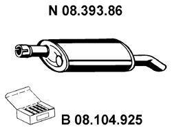 EBERSPÄCHER Lõppsummuti 08.393.86