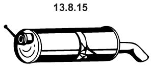EBERSPÄCHER Глушитель выхлопных газов конечный 13.8.15