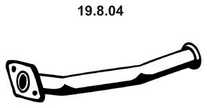 EBERSPÄCHER Труба выхлопного газа 19.8.04