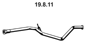 EBERSPÄCHER Труба выхлопного газа 19.8.11