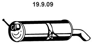 EBERSPÄCHER Глушитель выхлопных газов конечный 19.9.09