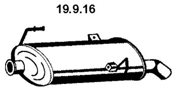 EBERSPÄCHER Глушитель выхлопных газов конечный 19.9.16