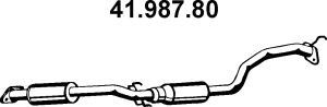 EBERSPÄCHER Средний глушитель выхлопных газов 41.987.80
