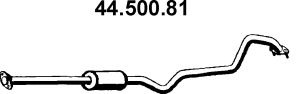 EBERSPÄCHER Средний глушитель выхлопных газов 44.500.81