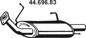 EBERSPÄCHER Глушитель выхлопных газов конечный 44.696.83