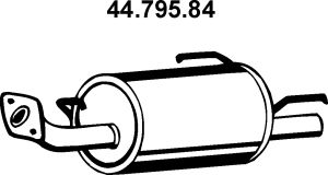 EBERSPÄCHER Глушитель выхлопных газов конечный 44.795.84