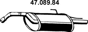 EBERSPÄCHER Глушитель выхлопных газов конечный 47.089.84