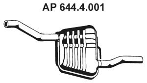 EBERSPÄCHER Lõppsummuti 644.4.001