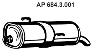 EBERSPÄCHER Lõppsummuti 684.3.001