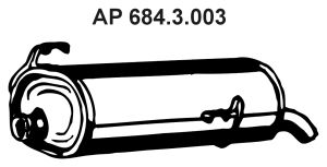 EBERSPÄCHER Lõppsummuti 684.3.003