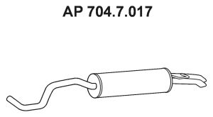 EBERSPÄCHER Lõppsummuti 704.7.017