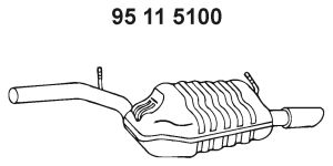 EBERSPÄCHER Lõppsummuti 95 11 5100