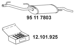 EBERSPÄCHER Lõppsummuti 95 11 7803