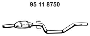EBERSPÄCHER Средний глушитель выхлопных газов 95 11 8750