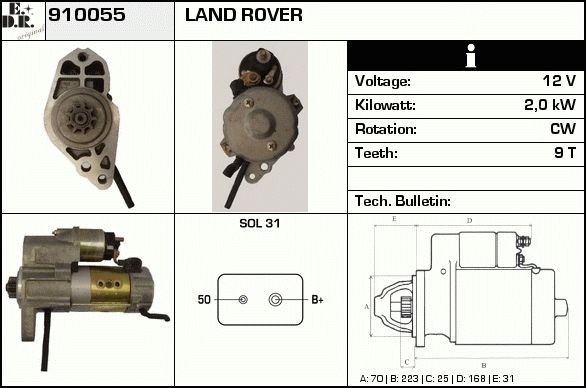 EDR Starter 910071N