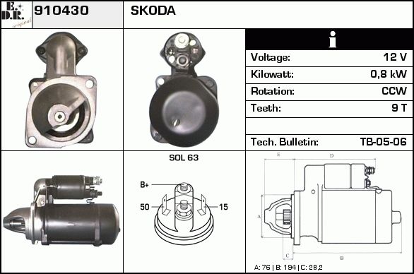 EDR Starter 910447