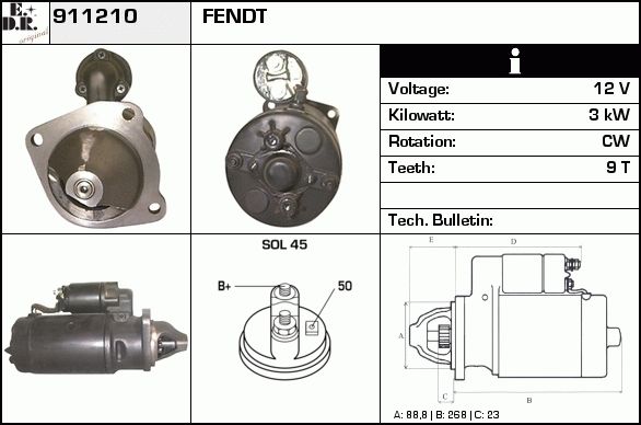 EDR Starter 911540