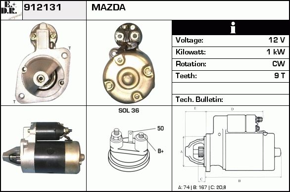 EDR Starter 912420