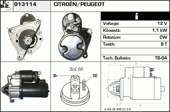 EDR Starter 913135