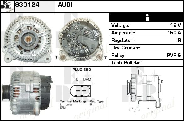 EDR Generaator 930143