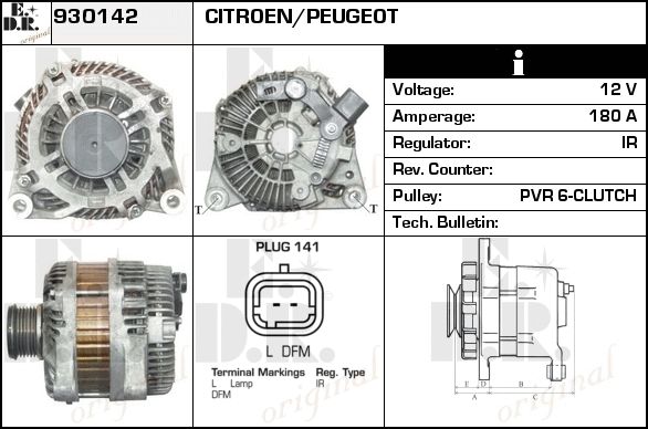 EDR Generaator 930171