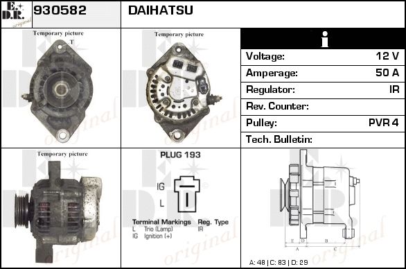 EDR Generaator 930610