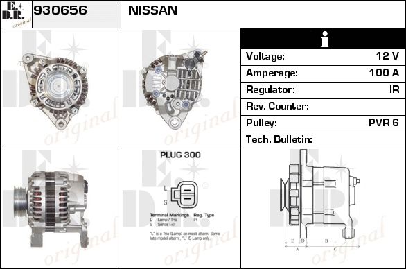 EDR Generaator 930688