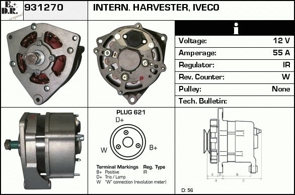 EDR Generaator 931330