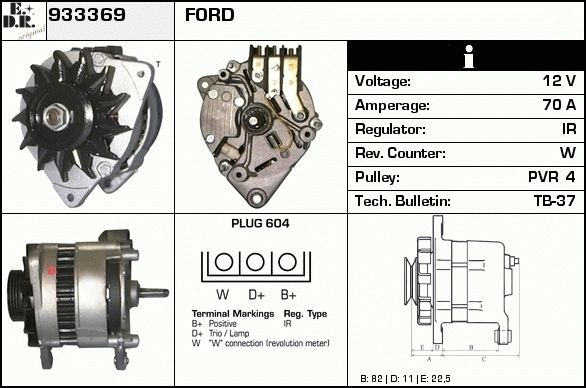 EDR Generaator 933388