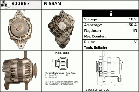 EDR Generaator 933919