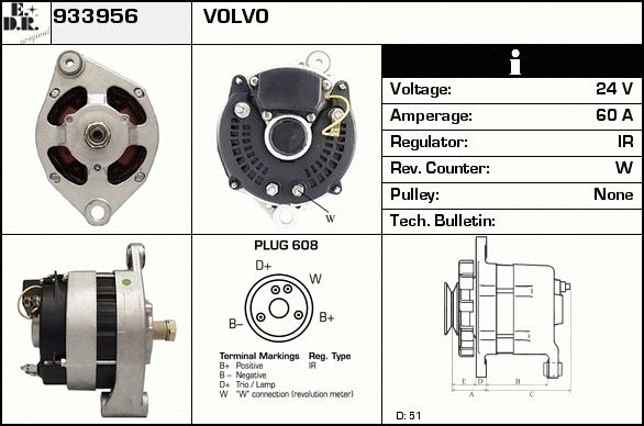 EDR Generaator 934029