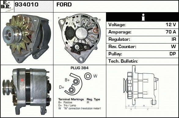 EDR Generaator 934055