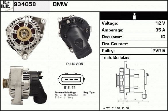 EDR Generaator 934103