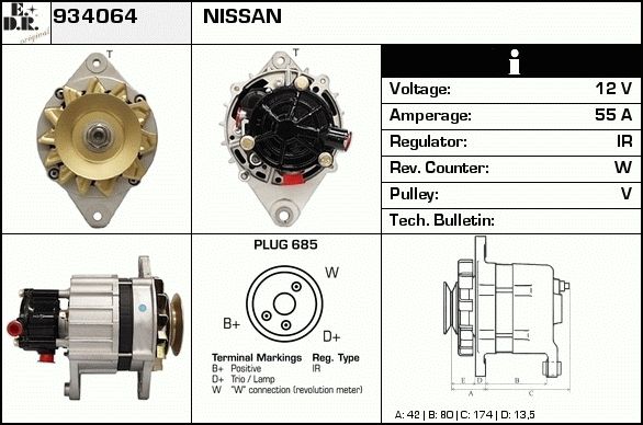 EDR Generaator 934106