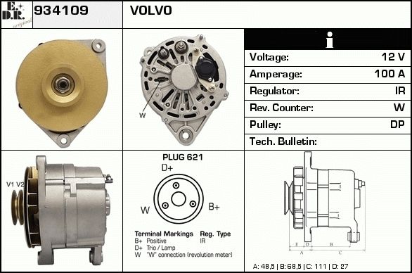 EDR Generaator 934144