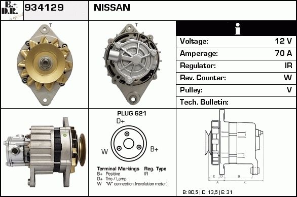 EDR Generaator 934153