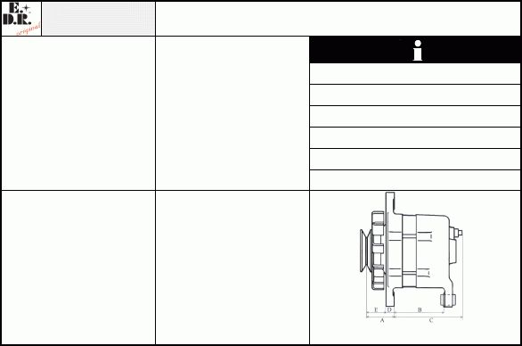 EDR Generaator 934662