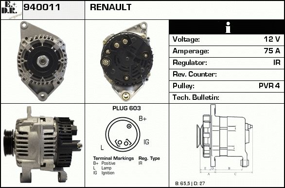 EDR Generaator 940830