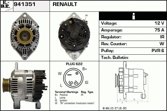 EDR Generaator 941900