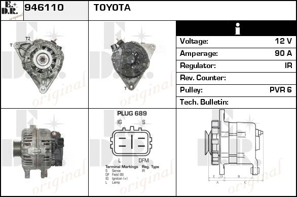 EDR Generaator 947150