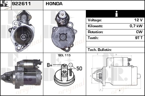 EDR Generaator 990130