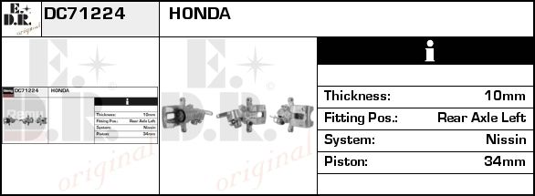 EDR Pidurisadul DC71606