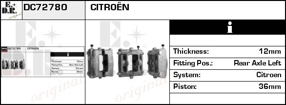 EDR Pidurisadul DC72846