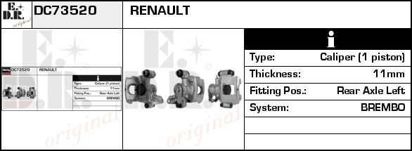 EDR Pidurisadul DC73608