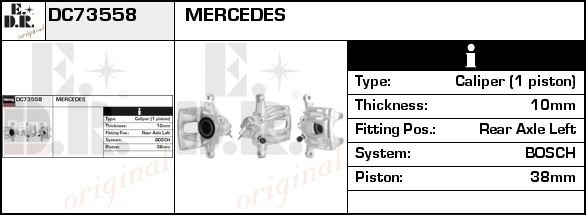 EDR Pidurisadul DC73654