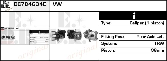 EDR Pidurisadul DC785833