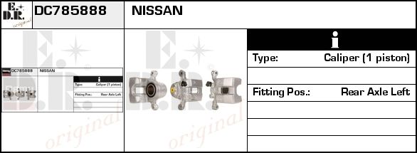 EDR Pidurisadul DC80096